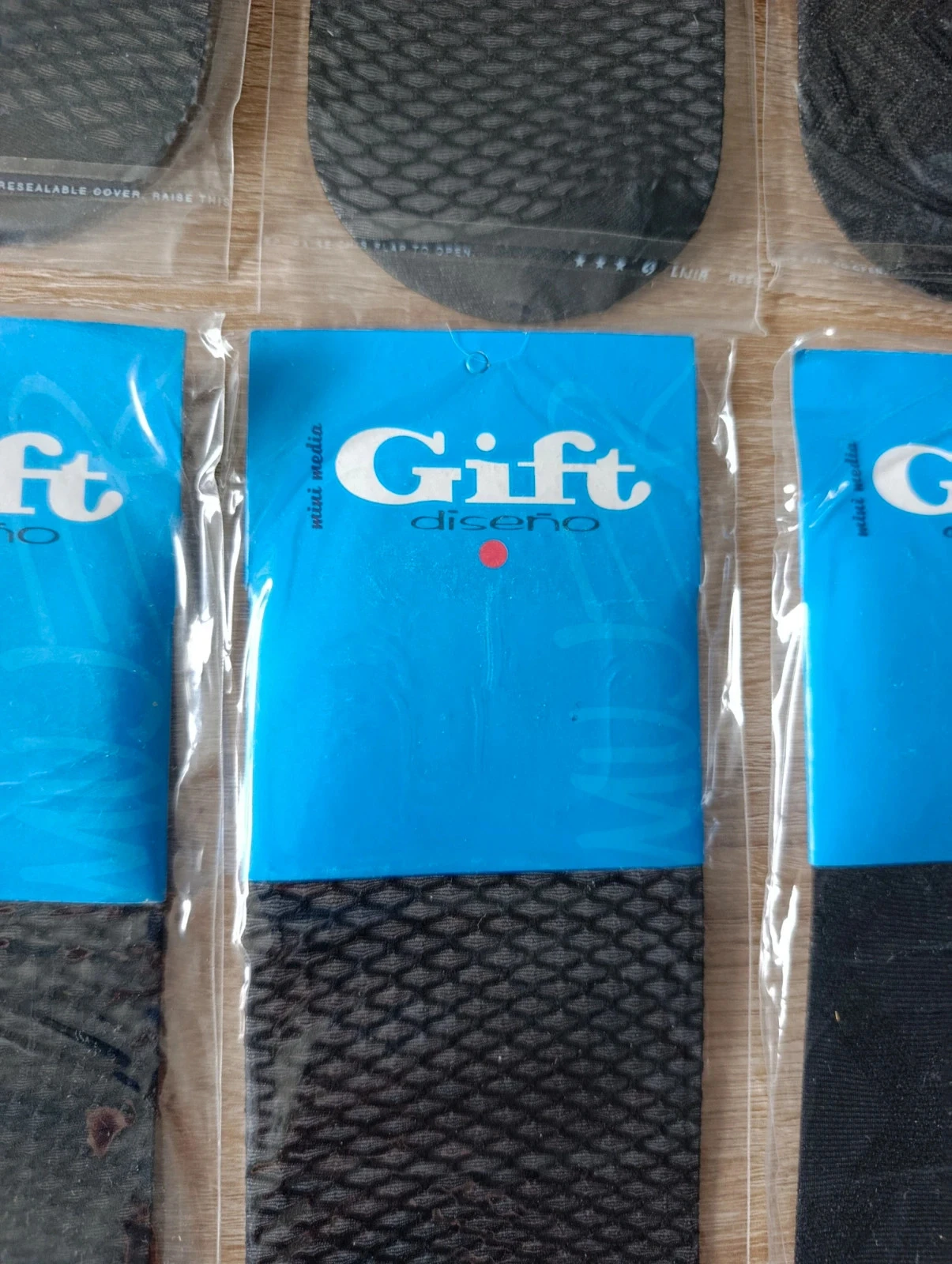 Lot de 6 meias pretas de fantasia Gift Diseño - Novas – photo 2